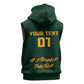 Custom South Africa Rugby Sleeveless Zip Hoodie - Stronger Together, Stronger Forever, Bokke World Cup - African Pride