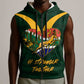 Custom South Africa Rugby Sleeveless Zip Hoodie - Stronger Together, Stronger Forever, Bokke World Cup - African Pride