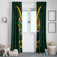 South Africa Rugby Window Curtain - Stronger Together, Stronger Forever, Bokke World Cup