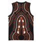African Dashiki Basketball Jersey Afro Vintage Pattern LT01