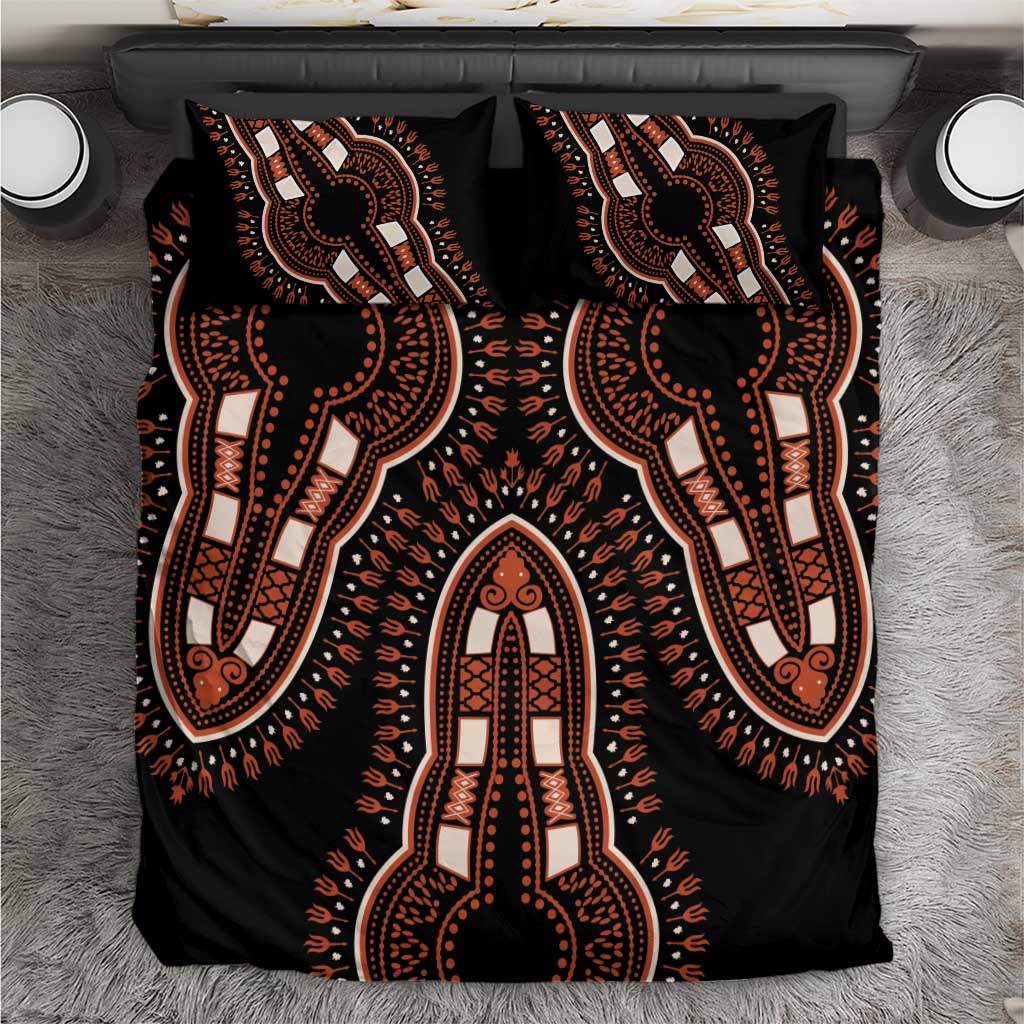 African Dashiki Bedding Set Afro Vintage Pattern