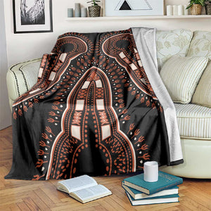 African Dashiki Blanket Afro Vintage Pattern