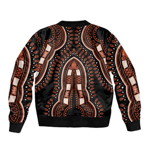 African Dashiki Bomber Jacket Afro Vintage Pattern