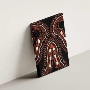 African Dashiki Canvas Wall Art Afro Vintage Pattern