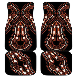 African Dashiki Car Mats Afro Vintage Pattern