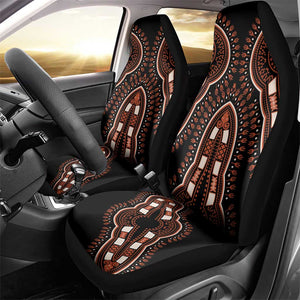 African Dashiki Car Seat Cover Afro Vintage Pattern