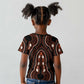 African Dashiki Kid T shirt Afro Vintage Pattern