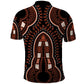 African Dashiki Polo Shirt Afro Vintage Pattern