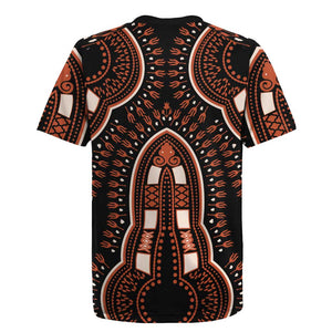 African Dashiki Rugby Jersey Afro Vintage Pattern