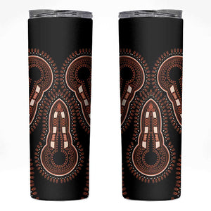 African Dashiki Skinny Tumbler Afro Vintage Pattern