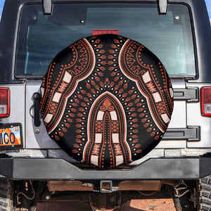 African Dashiki Spare Tire Cover Afro Vintage Pattern