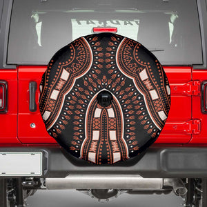 African Dashiki Spare Tire Cover Afro Vintage Pattern