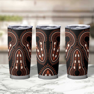 African Dashiki Tumbler Cup Afro Vintage Pattern