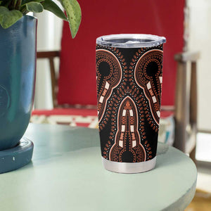 African Dashiki Tumbler Cup Afro Vintage Pattern