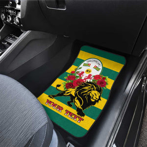 Togo Independence Day Car Mats Lion With Rosa Flag Style