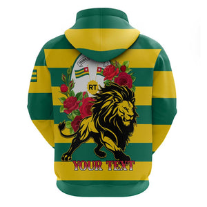 Togo Independence Day Hoodie Lion With Rosa Flag Style