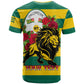 Togo Independence Day T shirt Lion With Rosa Flag Style