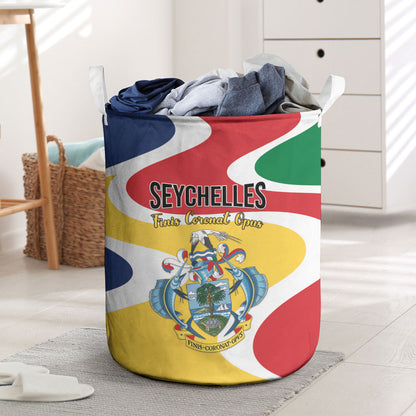 Seychelles Laundry Basket Finis Coronat Opus