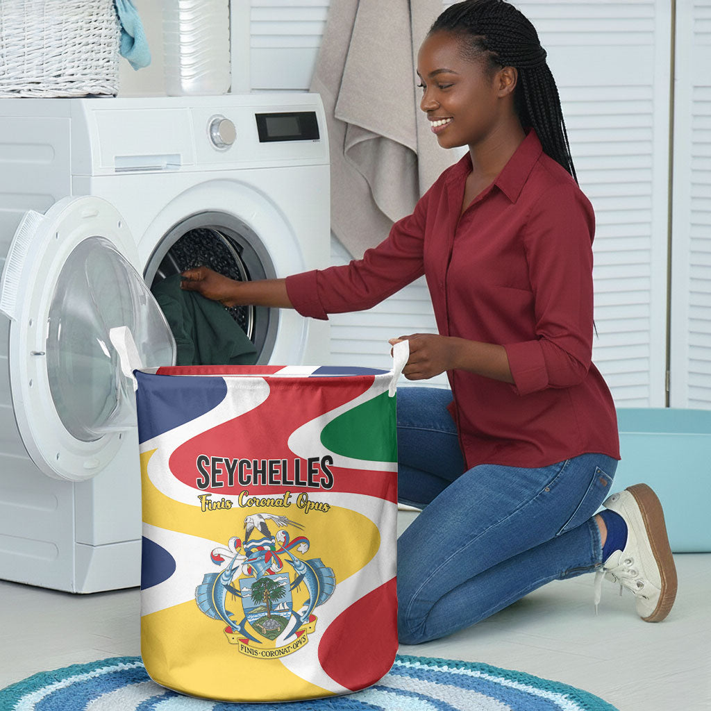 Seychelles Laundry Basket Finis Coronat Opus