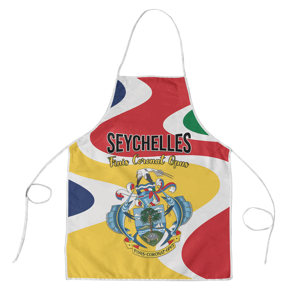 Seychelles Apron Finis Coronat Opus