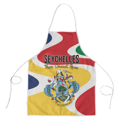 Seychelles Apron Finis Coronat Opus