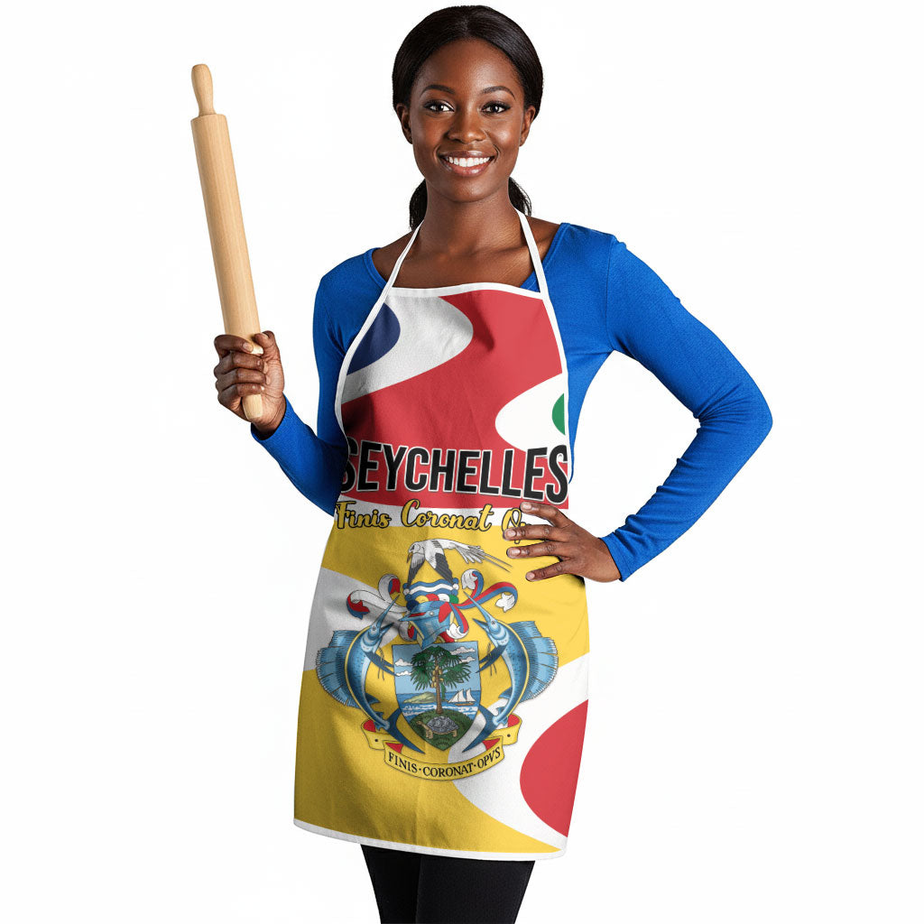 Seychelles Apron Finis Coronat Opus