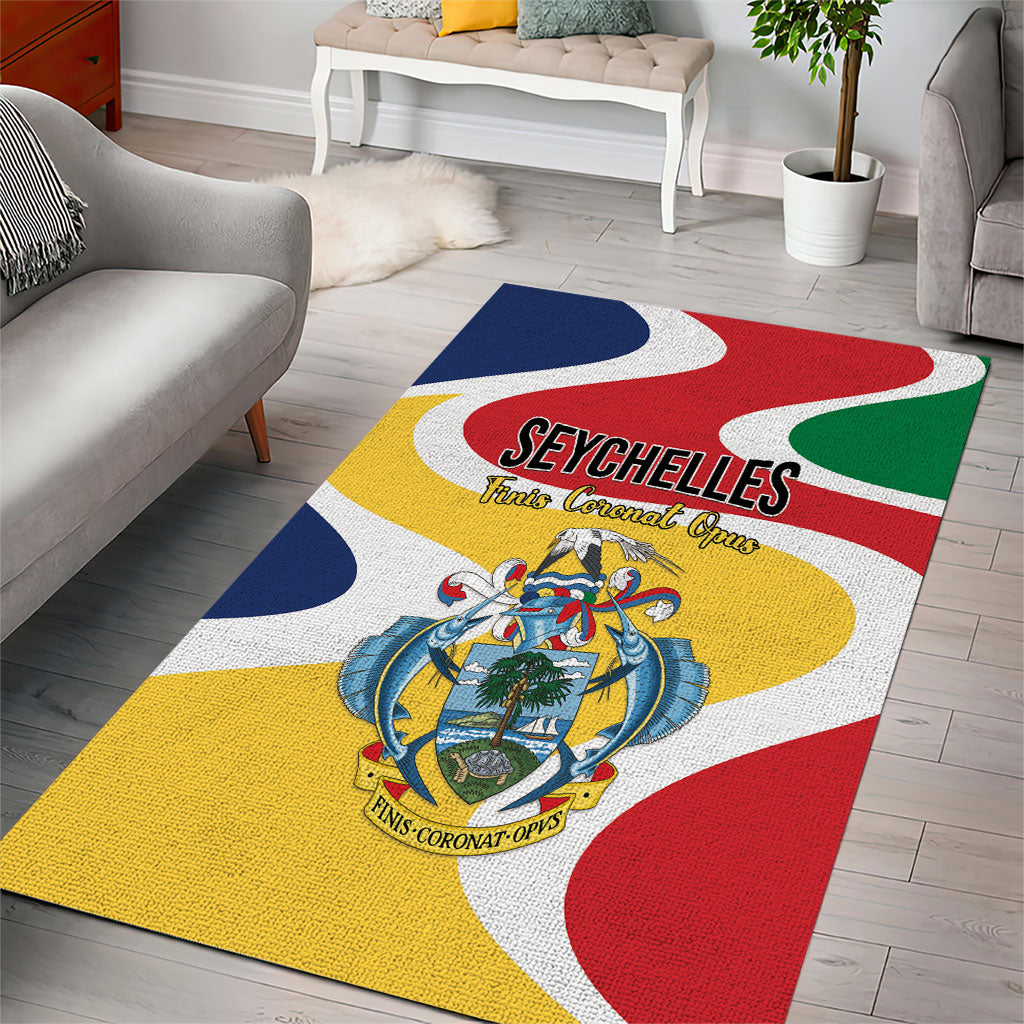 Seychelles Area Rug Finis Coronat Opus