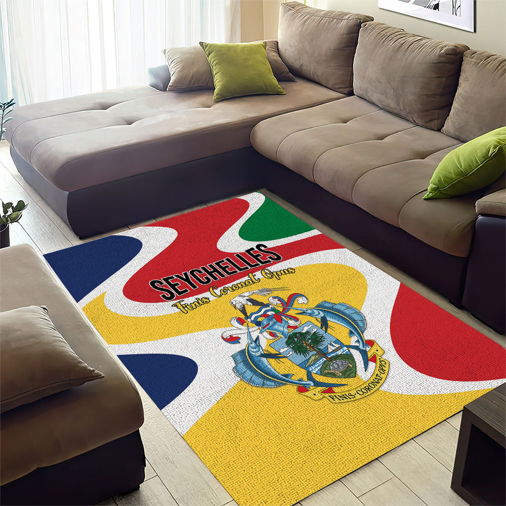 Seychelles Area Rug Finis Coronat Opus