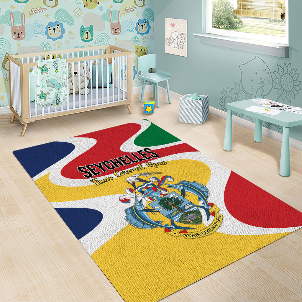 Seychelles Area Rug Finis Coronat Opus