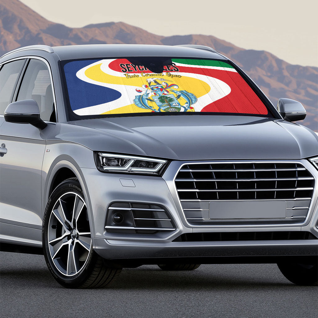 Seychelles Auto Sun Shade Finis Coronat Opus