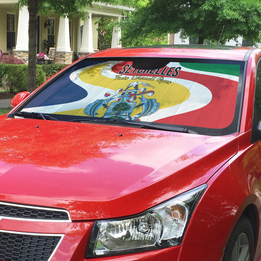 Seychelles Auto Sun Shade Finis Coronat Opus