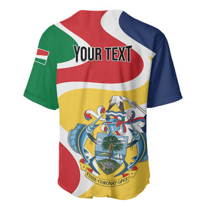 Personalized Seychelles Baseball Jersey Finis Coronat Opus