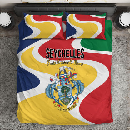 Seychelles Bedding Set Finis Coronat Opus