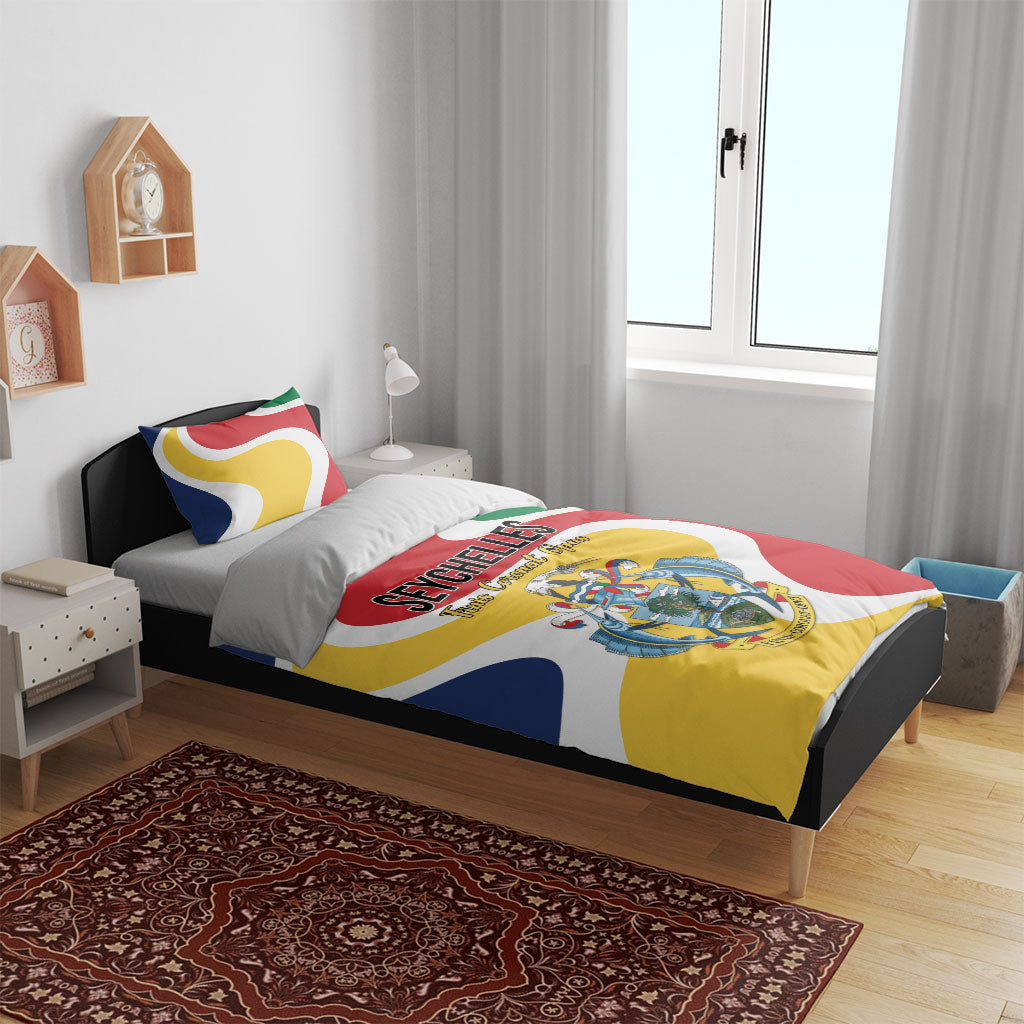Seychelles Bedding Set Finis Coronat Opus