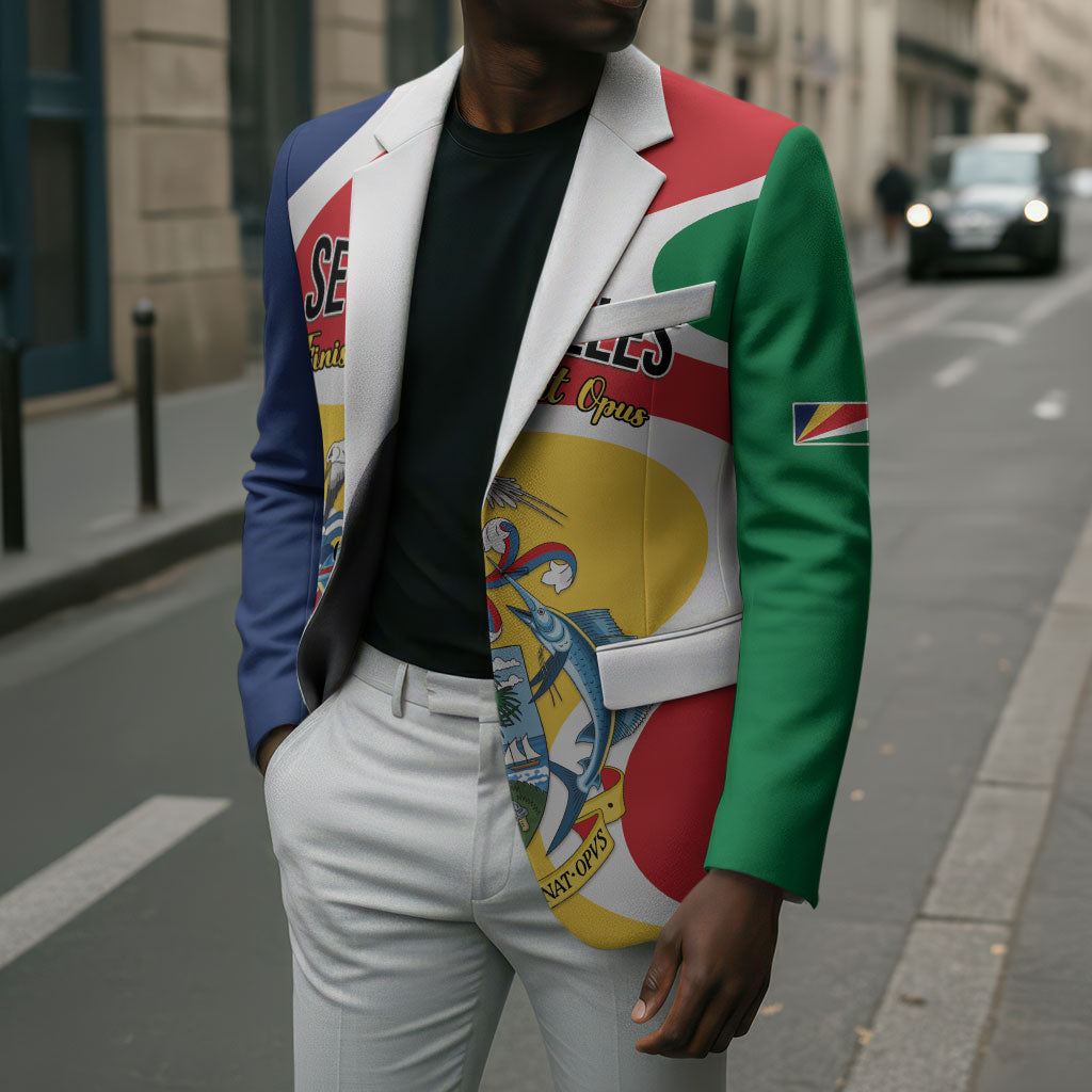 Personalized Seychelles Blazer Finis Coronat Opus