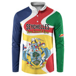 Personalized Seychelles Button Sweatshirt Finis Coronat Opus