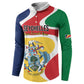 Personalized Seychelles Button Sweatshirt Finis Coronat Opus