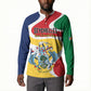 Personalized Seychelles Button Sweatshirt Finis Coronat Opus