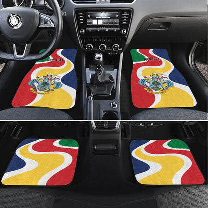 Personalized Seychelles Car Mats Finis Coronat Opus