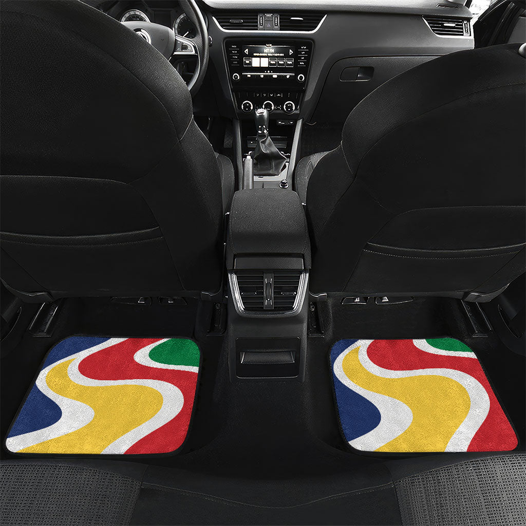 Personalized Seychelles Car Mats Finis Coronat Opus