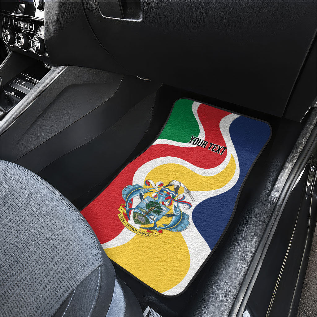 Personalized Seychelles Car Mats Finis Coronat Opus