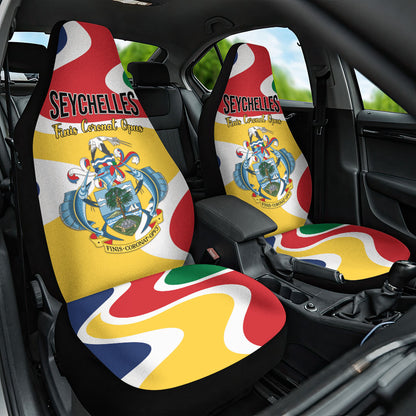 Seychelles Car Seat Cover Finis Coronat Opus