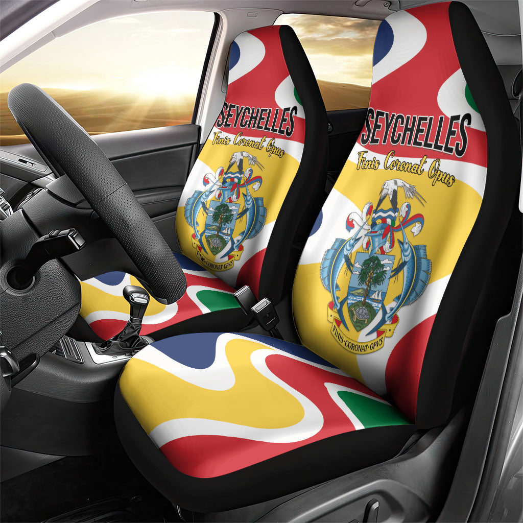 Seychelles Car Seat Cover Finis Coronat Opus