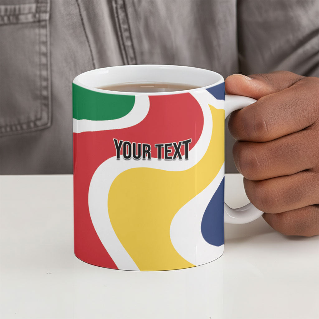 Personalized Seychelles Ceramic Mug Finis Coronat Opus