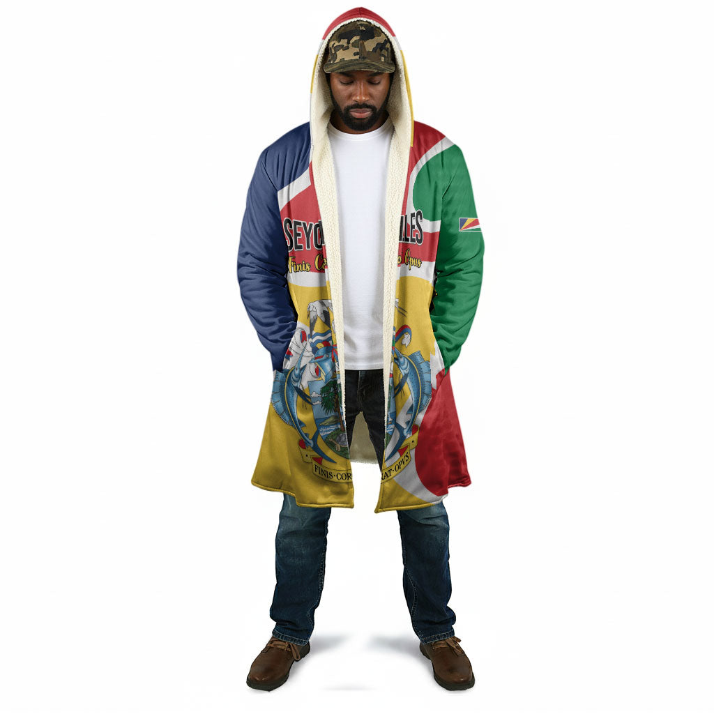 Personalized Seychelles Cloak Finis Coronat Opus