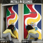 Personalized Seychelles Door Cover Finis Coronat Opus