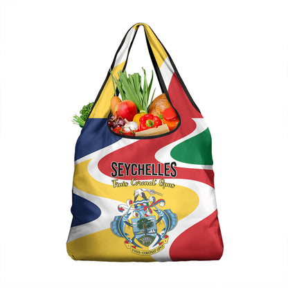 Seychelles Grocery Bag Finis Coronat Opus