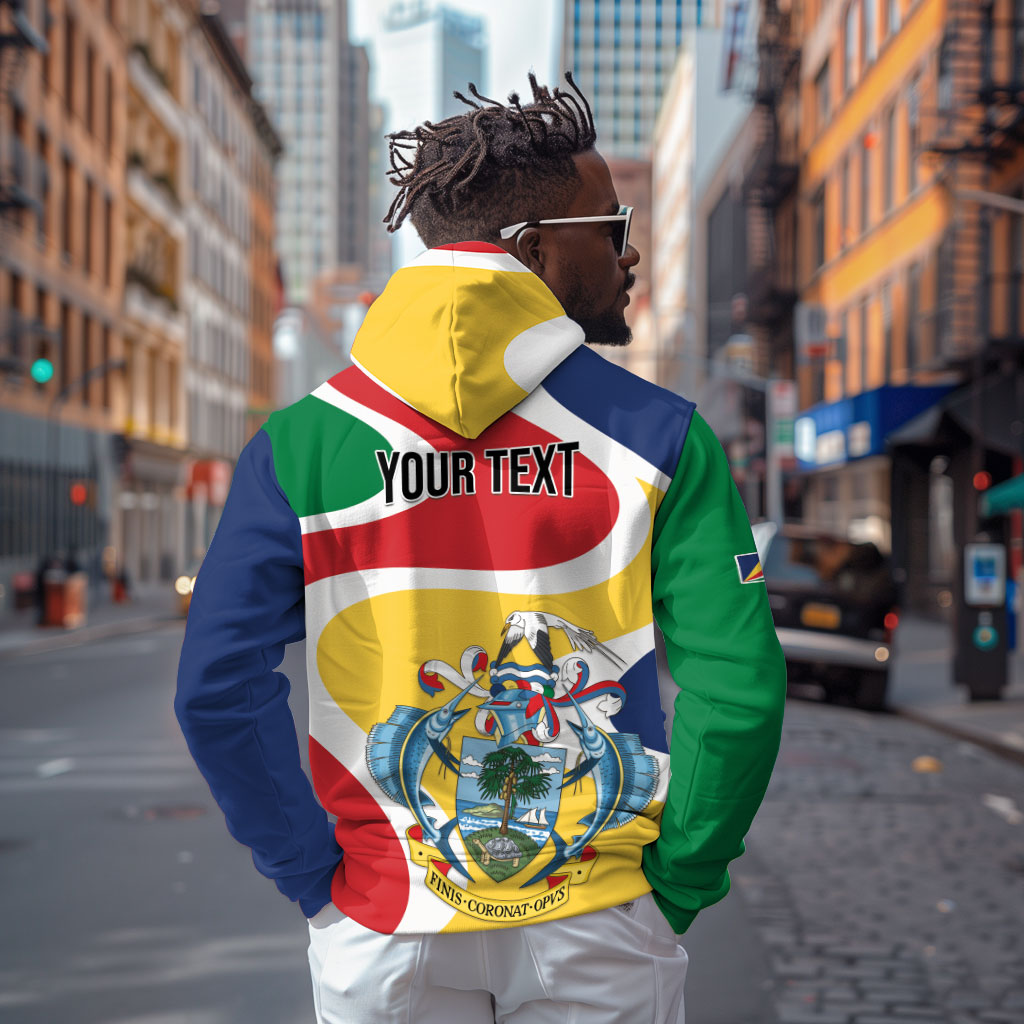 Personalized Seychelles Hoodie Finis Coronat Opus