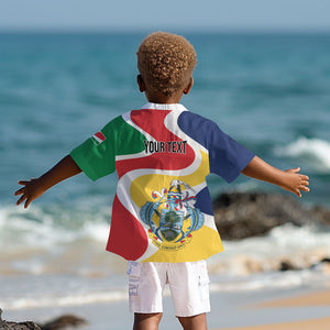 Personalized Seychelles Kid Hawaiian Shirt Finis Coronat Opus