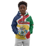 Personalized Seychelles Kid Hoodie Finis Coronat Opus